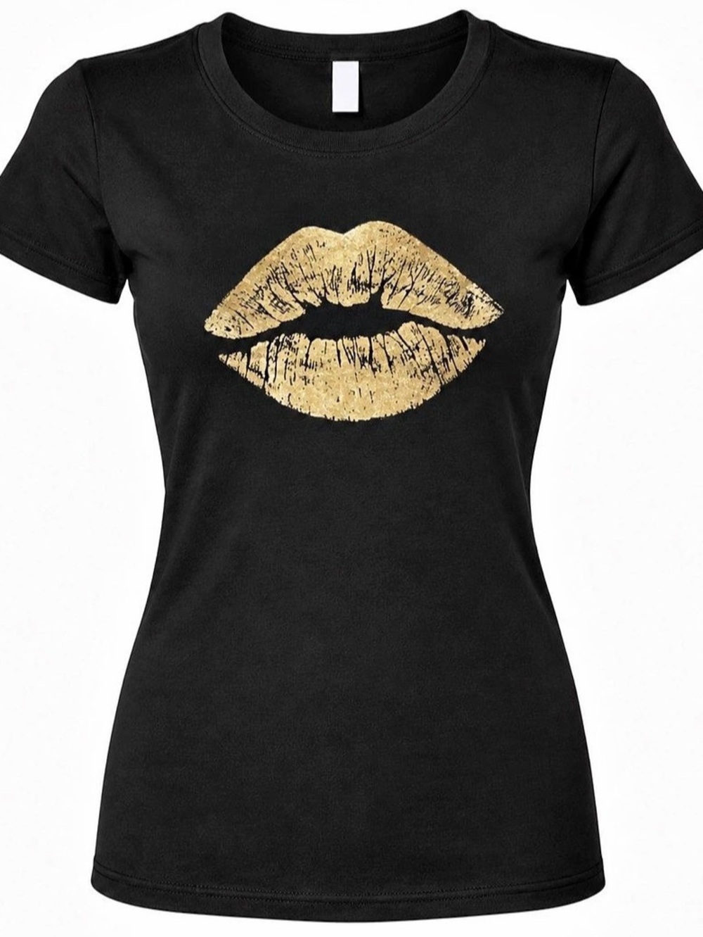 Gold Lips Tee